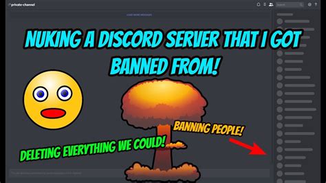 Discord nuking - This is discord nuke bot for nuking servers. Features: give yourself admin. ban all members. chaos give all roles adminstrator. delete all channels. roles give all roles adminstrator. …